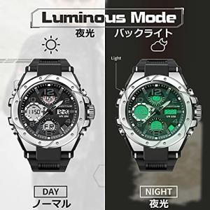 findtime 腕時計 デジタル メンズ デ...の詳細画像1
