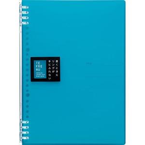 キングジム リングノート テフレーヌ 26穴 B5タテ 水色 9855TTE-LB｜kirelab-net