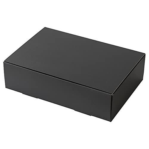 ヘッズ 日本製 箱 39.7×10.7×27.5cm ダークグレー 10枚 無地 スマートボックス ...