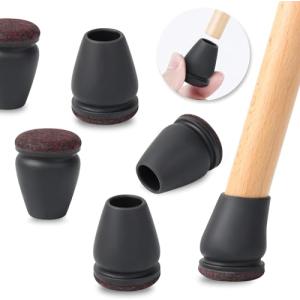 ZDDLOINP 椅子脚カバー 椅子足キャップ 椅子の足カバー 細い 傾斜した足適用 家具 傷防止 防音 滑り止め フェルトを巻いて 簡単装着｜kirelab-net