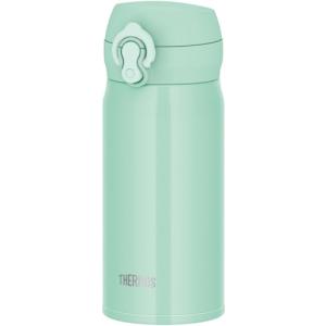 食洗機対応モデル サーモス 水筒 真空断熱ケータイマグ 350ml アイスグリーン 飲み口外せてお手入れ簡単 軽量タイプ ワンタッチオープン ス｜kirelab-net