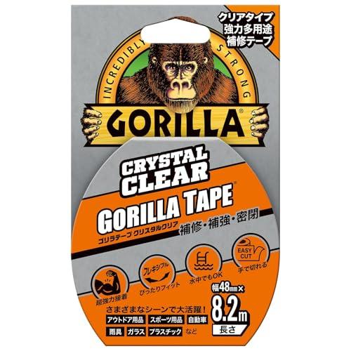KURE(呉工業) ゴリラテープ クリスタルクリア 48mm×8.2m 強力多用途補修テープ 177...
