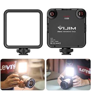 Ulanzi VL-81 LEDビデオライト 小型 充電式 3000mAh Type-C 3200k-5600k CRI95+ 色温度調整 スマ｜kirelab-net