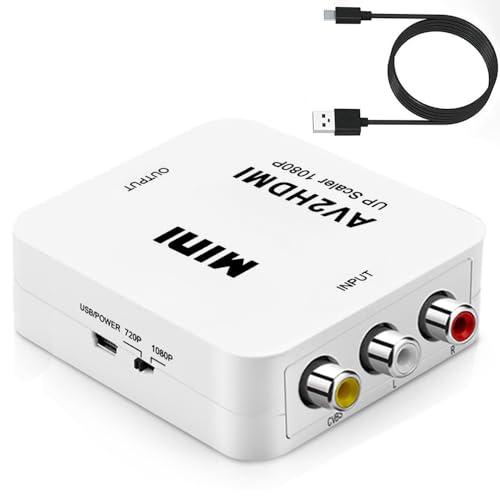 AV to HDMI変換コンバーター RCA to HDMI変換 Deear 1080P/720P切...