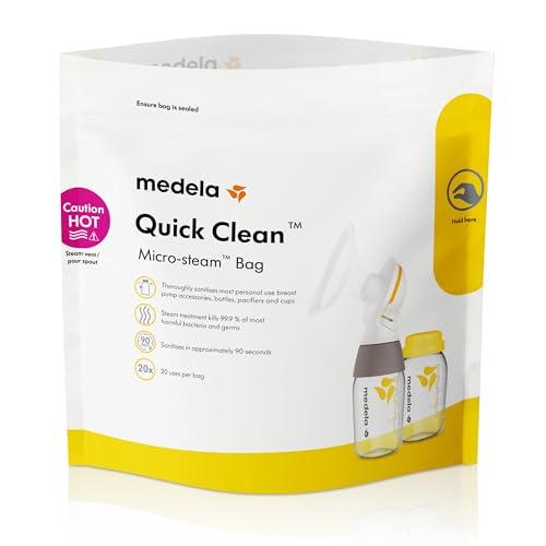 メデラ（medela） 電子レンジ除菌バッグ（5パック） クイッククリーン スチームバッグ