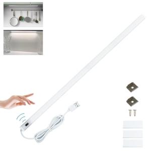 Arotelicht LED キッチンライト 40cm バーライト タッチレス 無段階調光 センサーライト 昼光色 6000K 0.7cm超薄型｜kirelab-net