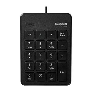 エレコム テンキー 有線 パンタグラフ 薄型 ブラック TK-TCP018BK｜kirelab-net