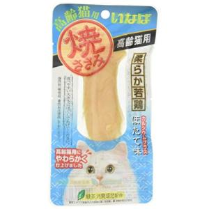 いなば 焼ささみ 高齢猫用 ほたて味 1本 6個セット｜kirelab-net