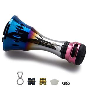 HEIGHTEN 38mm リール スタンド シマノ(SHIMANO) ダイワ(DAIWA) スピニングリール 通用 4.8g フックキーパー｜kirelab-net