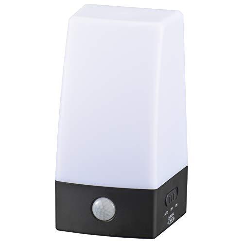 オーム電機 LEDセンサーライト 乾電池式 置き型 LS-B60JS-4 06-0144 OHM