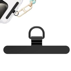 KASELIN スマホ ストラップホルダー 極薄0.2mm / 金属製/浮きなし曲がれ設計 全機種対応 傷防止仕上げ 丈夫10kgまでの荷重量