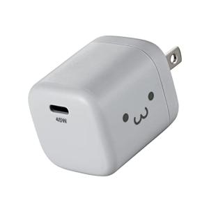 エレコム(ELECOM) 急速充電器 Type-C USB PD対応 45W USB-C×1 小型 軽量 折りたたみ式プラグ iPhone16｜kirelab-net