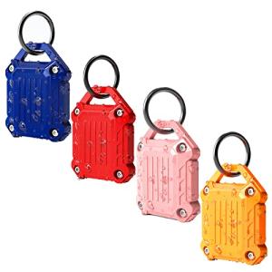 ttioeo AirTag ケース アップル エアタグ用 優しい素材TPU製 防水性 耐油性 耐摩耗性 難燃性 耐衝撃 Airtag キーホルダ｜kirelab-net