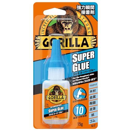 KURE(呉工業) ゴリラ スーパーグルー 15g 強力瞬間接着剤 1785