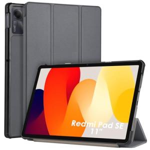 WD&CD Xiaomi Redmi Pad SE 11 対応 タブレットケース タブレットカバー 薄型 耐衝撃 オートスリープ機能 肌感レザー｜kirelab-net