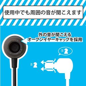 エレコム(ELECOM) モノラルイヤホン カ...の詳細画像1