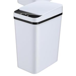 隙間に置けるゴミ箱 自動開閉 スリム 9リットル 自動ゴミ箱 電池式 蓋付き ダストボックス 幅15...