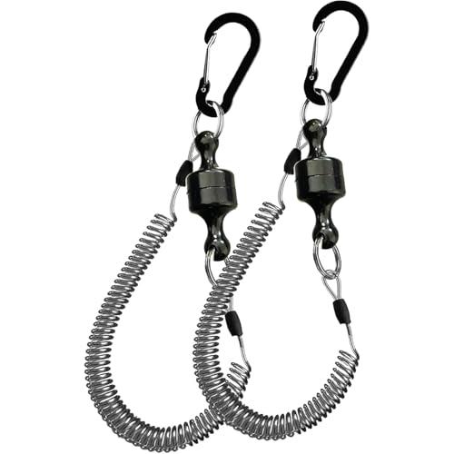 Wlikn マグネットリリーサー 磁気ネットリリース 2枚セット 耐荷重1.1kg 軽量 キーホルダ...