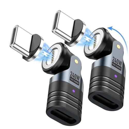 マグネット変換アダプタ USB-C(メス) to USB-C(オス) L字 I字 タイプc ケーブル...