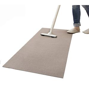 日本製 撥水 消臭 洗えるサンコー キッチンマット ずれない 台所マット ロング 45×120cm ベージュ おくだけ吸着 KP-17｜kirelab-net