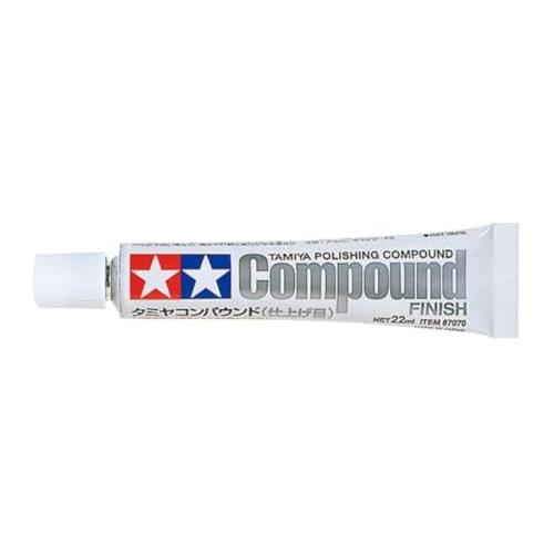 タミヤ メイクアップ材シリーズ No.70 タミヤコンパウンド 仕上げ目 22ml 模型用研磨材 8...