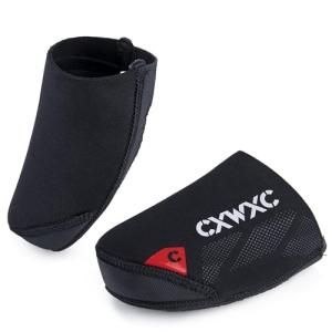 CXWXC 自転車 トゥーカバー ビンディングシューズ対応 防風 防寒 防水 ロードバイク 再帰反射 秋冬用 Mサイズ (CX-202)｜kirelab-net