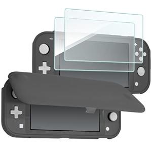 ProCase スイッチライト フリップケース [ガラス２枚付き] スリム クリアソフトTPU カバー 耐衝撃 保護カバー 対応機種： スイッチ｜kirelab-net