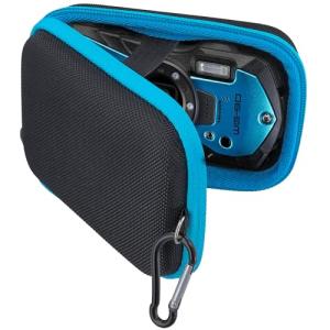 ペンタックス RICOH PENTAX WG-90 デジタルカメラ専用収納ケース WGシリーズ(ブルーのジッパー)-Khanka｜kirelab-net