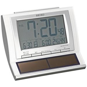 セイコークロック(Seiko Clock) セイコー クロック 目覚まし時計 ハイブリッドソーラー 電波 デジタル カレンダー 温度 湿度 表示｜kirelab-net