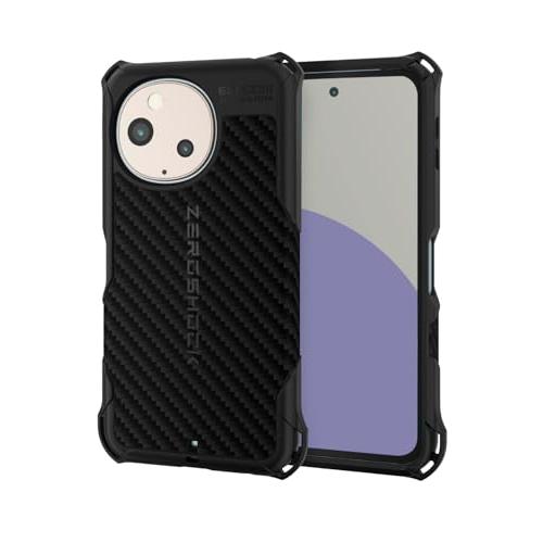 エレコム AQUOS sense9 ケース ハイブリッド ゼロショック 衝撃吸収 耐衝撃 4つ角ダン...