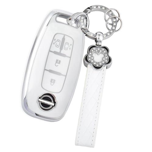 [Nacalikeey] セレナC28系可愛のキーケース適合日産新型セレナ梅の花キーケース プロパイ...