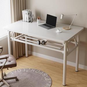 PQNLXLN 折りたたみ デスク パソコンデスク PC机 完成品 組立不要 幅80CM 幅100cm 奥行50cm シンプル ワークデスク 棚｜kirelab-net