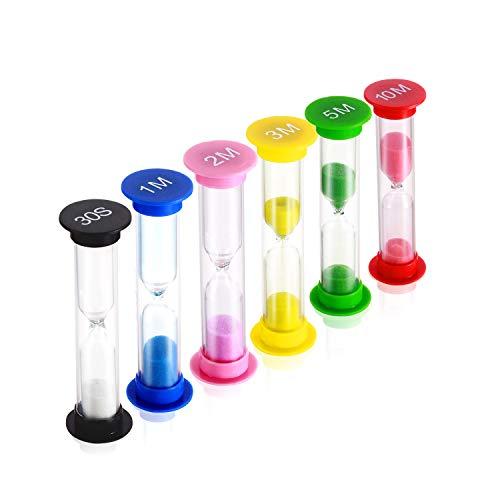 Dsmile (Dスマイル) 砂時計 プラスチック 砂時計タイマー カラフルな砂時計 砂時計タイマー...
