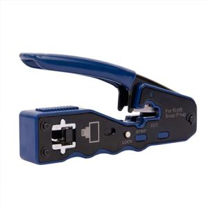 HFS(R) RJ45 圧着工具 貫通型 LANコネクタ CAT6A/CAT6/CAT5E コネクタ用 配線 電話線対応｜kirelab-net