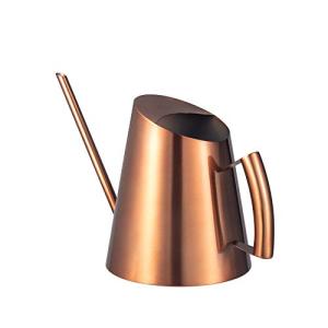 IMEEA ジョウロ じょうろ 1.5L 水さし 如雨露 ステンレス 大容量 園芸用品 アンティークゴールド｜kirelab-net