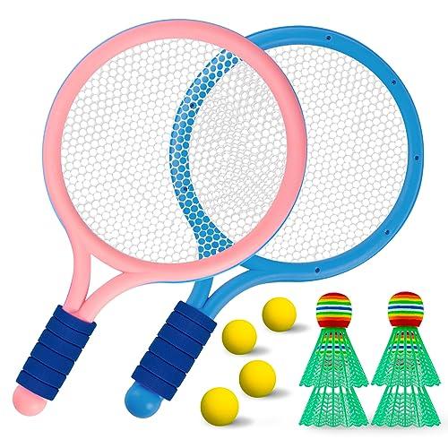 roseddy バドミントンラケット 子供 軽量 バドミントン ラケット セット こども 親子 バト...