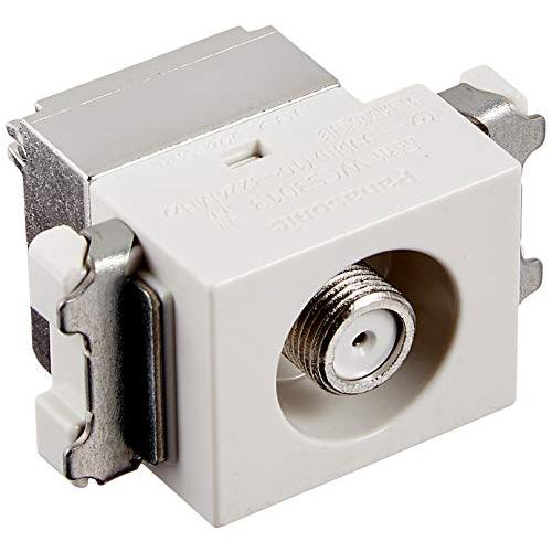 パナソニック(Panasonic) 埋込ホーム用高シールドテレビターミナル ホワイト WCS3013...