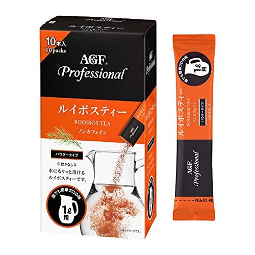 AGF プロフェッショナル ルイボスティー1L用 10本 デカフェ・ノンカフェイン 粉末