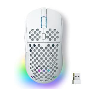 DIERYA Falcon M1 ワイヤレスゲーミングマウス 無線 24000DPI 180時間駆動 超軽量90g 6ボタンカスタマイズ RGB