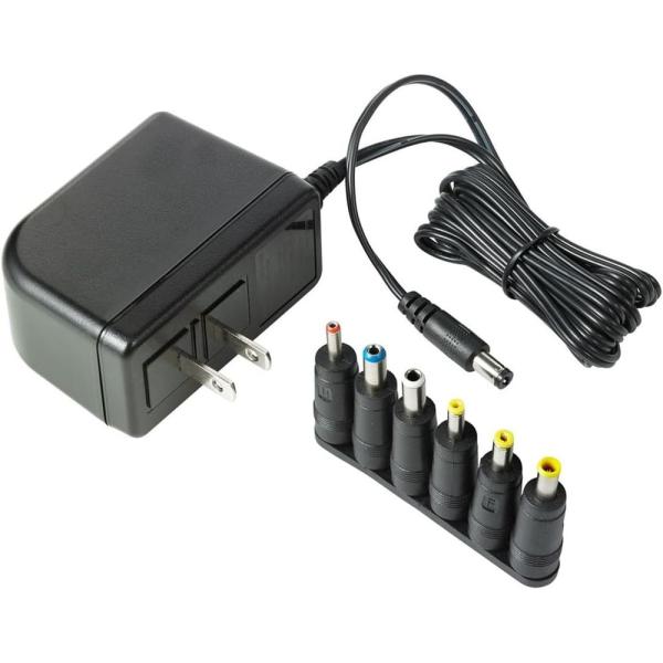 ELPA マルチアダプター AC-DC 12V 変換プラグ付き ACD-120S