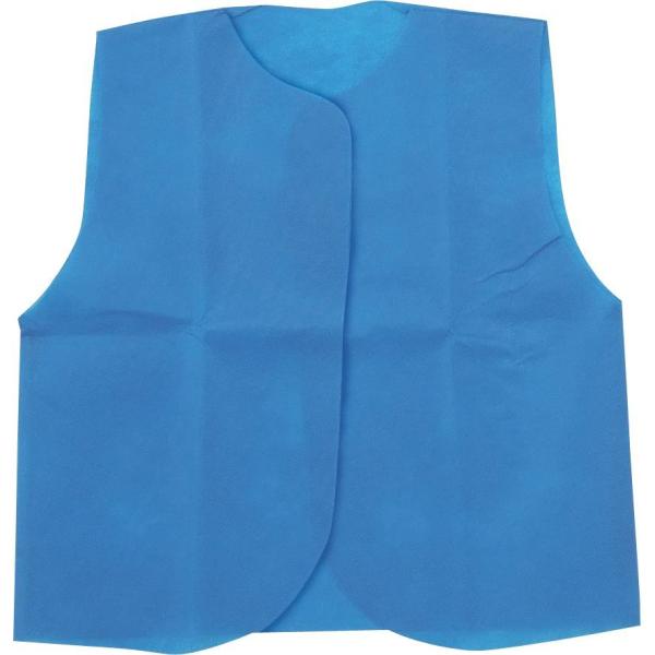 （まとめ買い）アーテック 衣装ベース ベスト Cサイズ 青 2169 〔×10セット〕 [イベント衣...