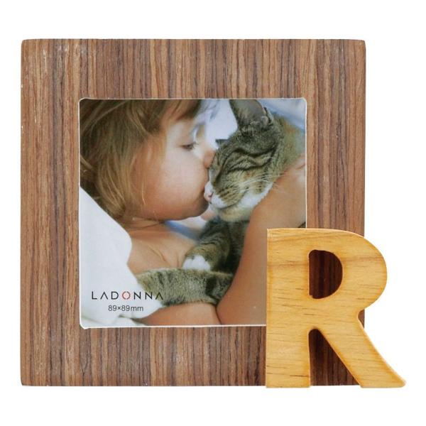 ラドンナ ベビーフォトフレーム ミニ判 外寸109×109 LB26-S2-R