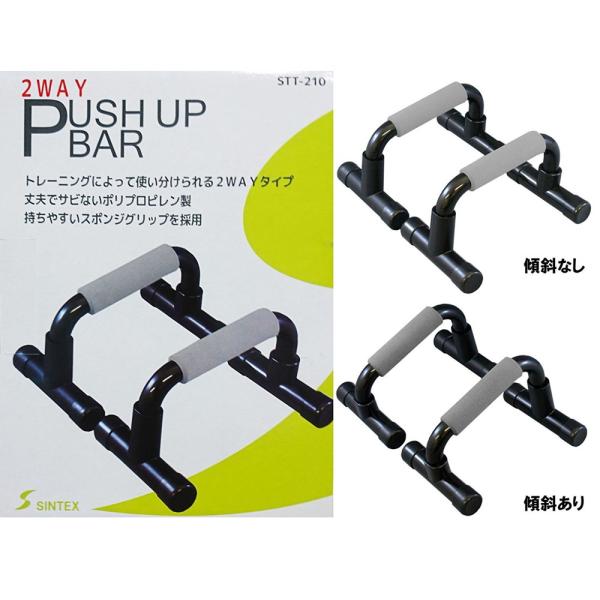 SINTEX(シンテックス) フィットネス トレーニング 2WAY プッシュアップバー STT210