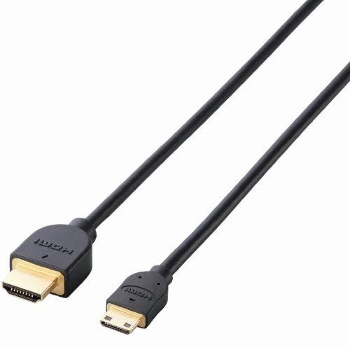 エレコム 3重シールド イーサネット対応ハイスピードHDMI-Miniケーブル A-C 3.0m D...
