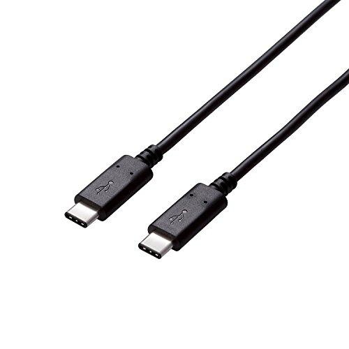 ELECOM USB3.1ケーブル Gen2 C-Cタイプ PD対応 USB規格認証品 5A出力 1...