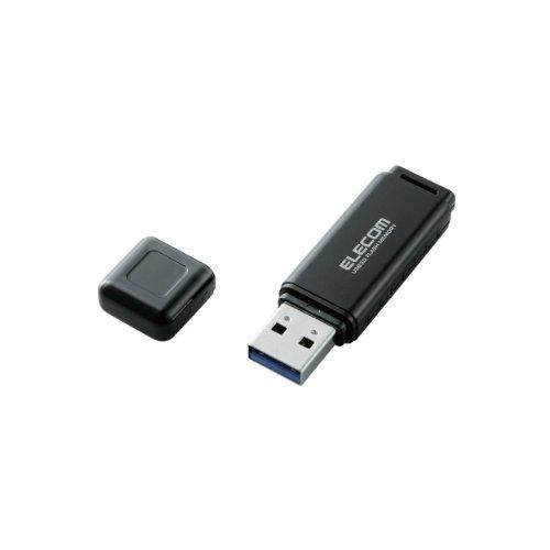 メール便発送 エレコム USBメモリ USB3.0 2.0両対応 16GB ブラック MF-HSU3...