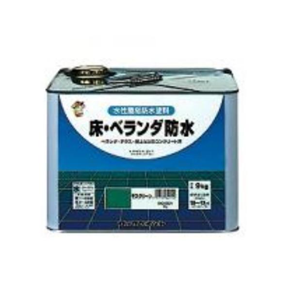 ロックペイント 床・ベランダ防水 グレー 2kg H82-0319-2kg