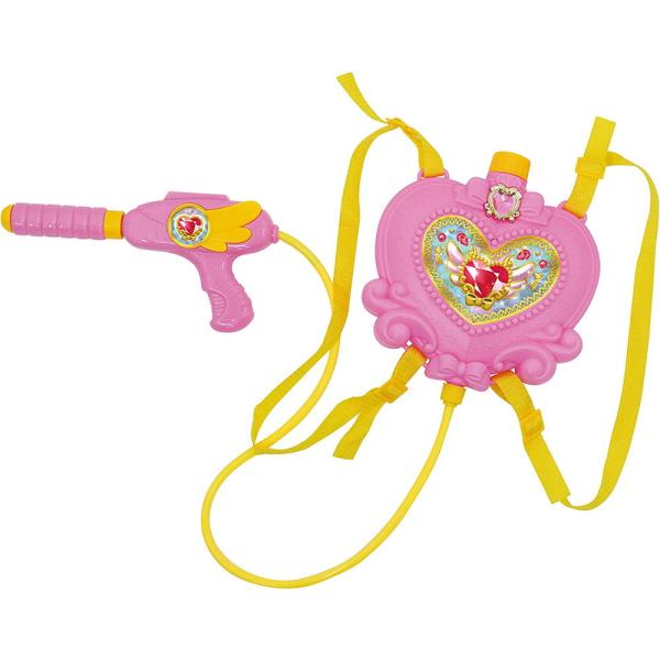 池田工業社 スライド式 水ピストル ラブリータンク 女の子 リュックタイプ 水鉄砲 ウォーターガン ...