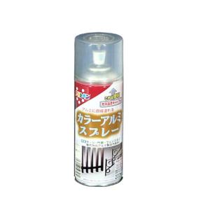 まとめ買い アサヒペン カラーアルミスプレー 300ML クリヤ 〔3缶セット〕｜kireshop