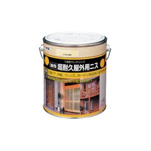 アサヒペン 油性超耐久屋外用ニス 1.8L 透明(クリヤ)｜kireshop